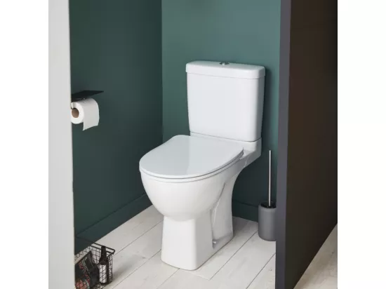 WC au sol sans bride JACOB DELAFON Odéon Up + abattant extra-plat