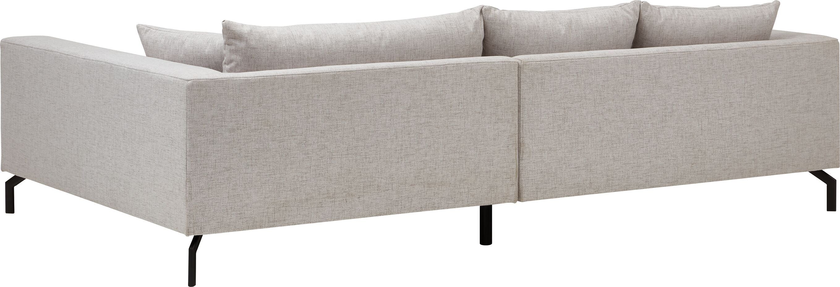 CUNO Ecksofa - Hellgrau / B: 280.0 cm x T: 171.0 cm x H: 80.0 cm