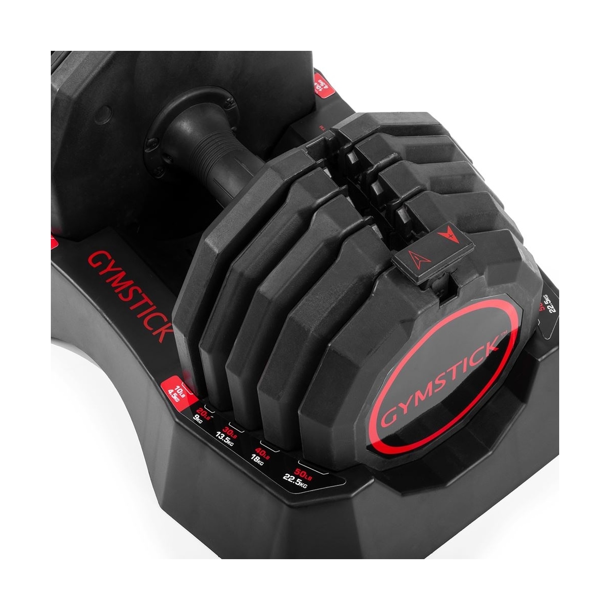 Gymstick Quick-Lock Dumbbell 4,5 - 22,5 kg (Single)