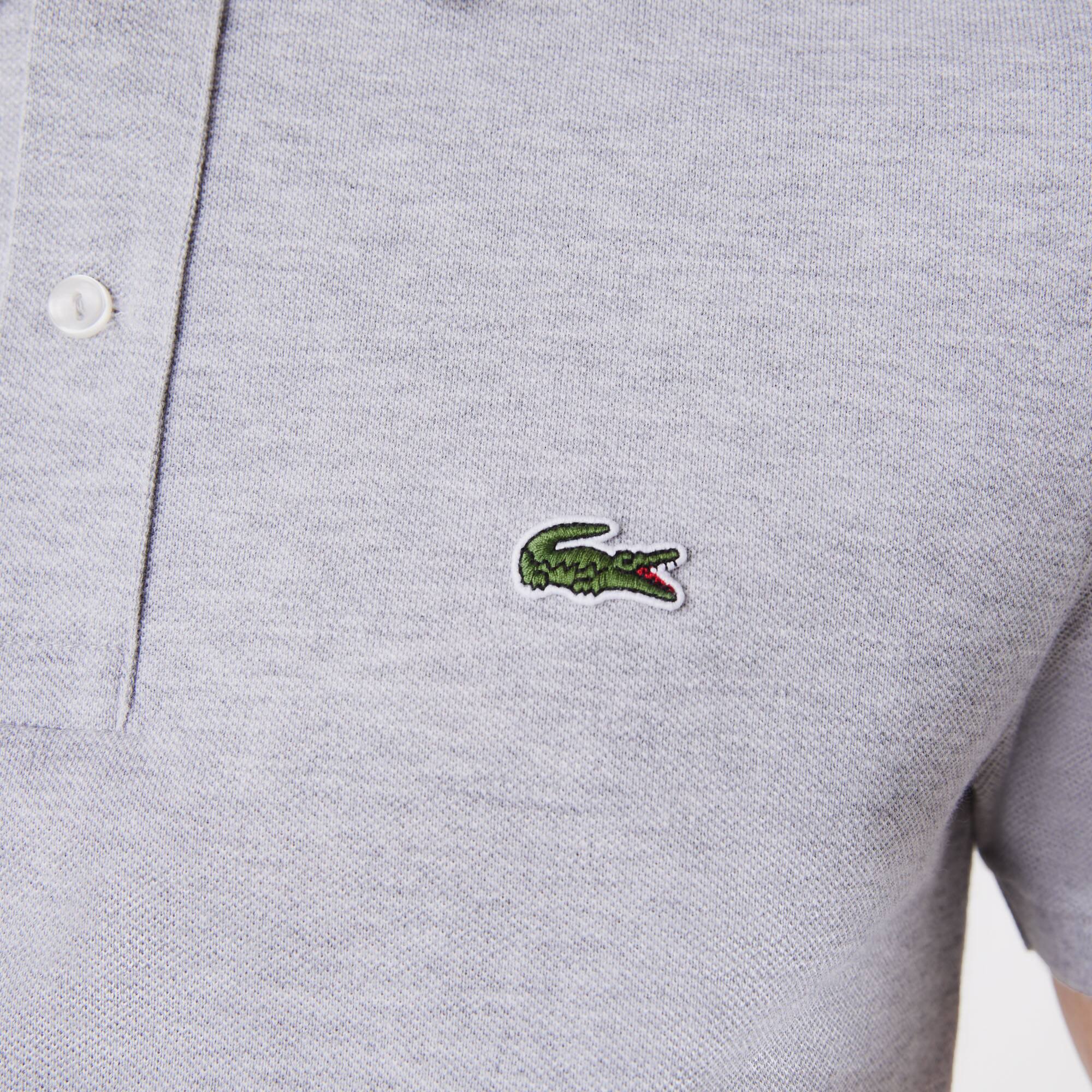 Original L.12.12 Poloshirt aus Petit Piqué Kurze Ärmel - Grau - Lacoste - Herren