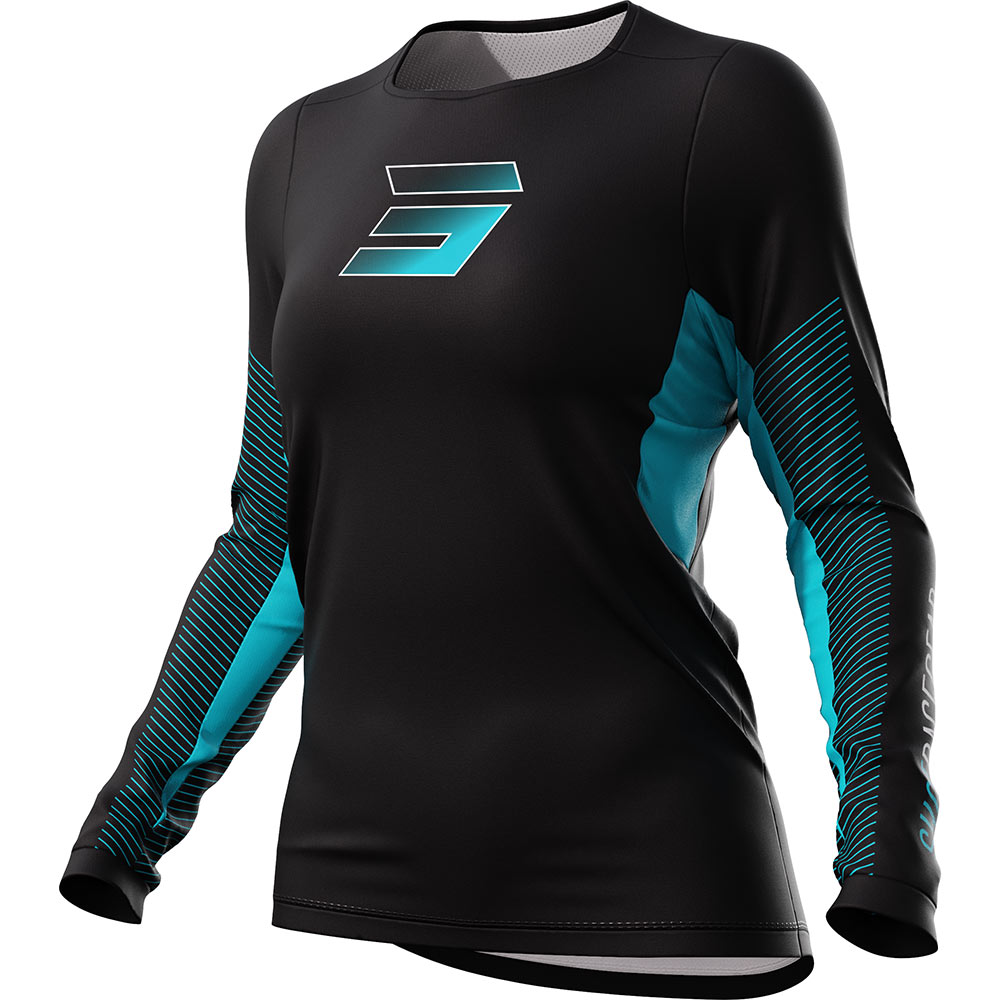 Shot - Maillot femme Contact Venus Noir / Bleu
