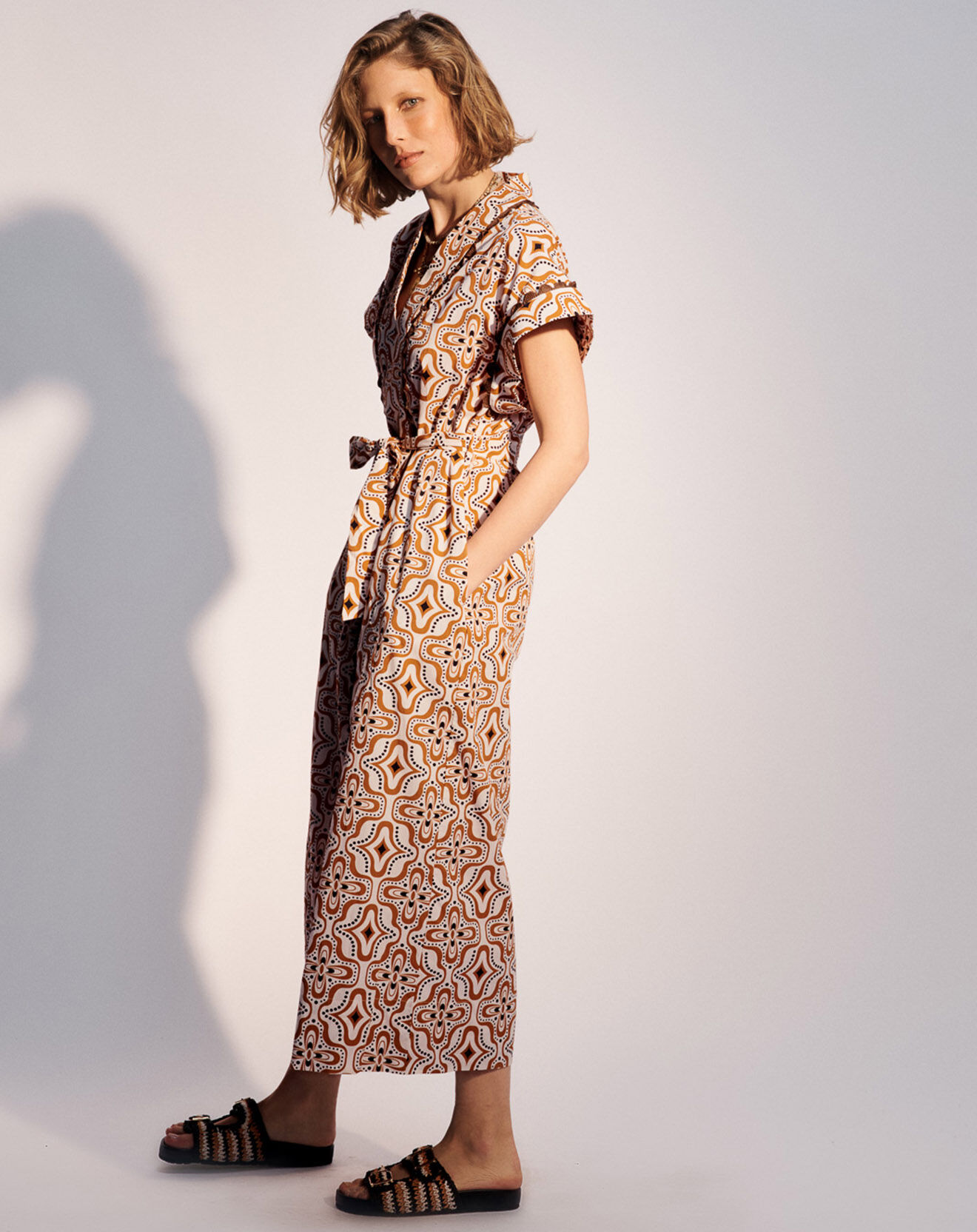 Stella Forest Robe droite Josephine orange