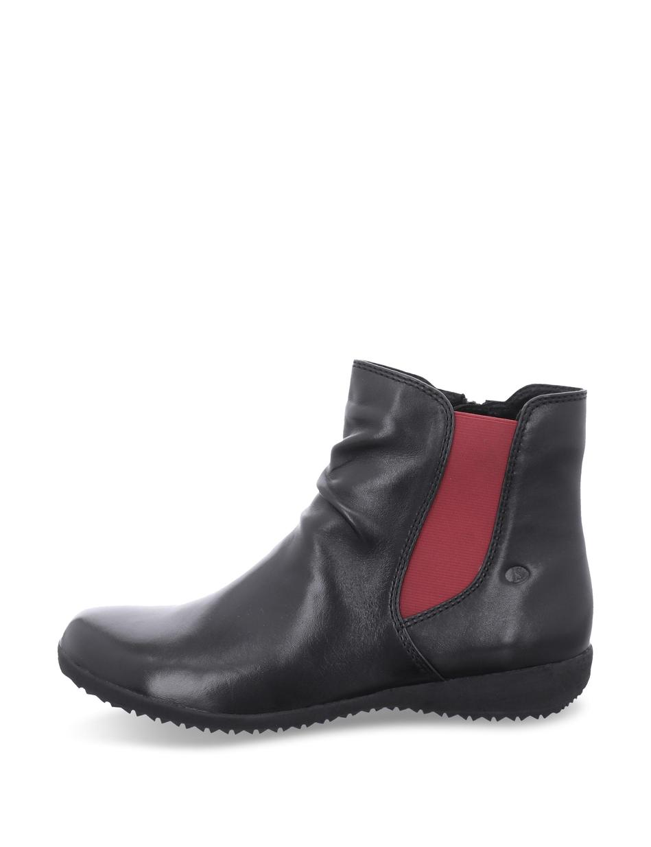 Stiefelette Naly 31, schwarz-kombi