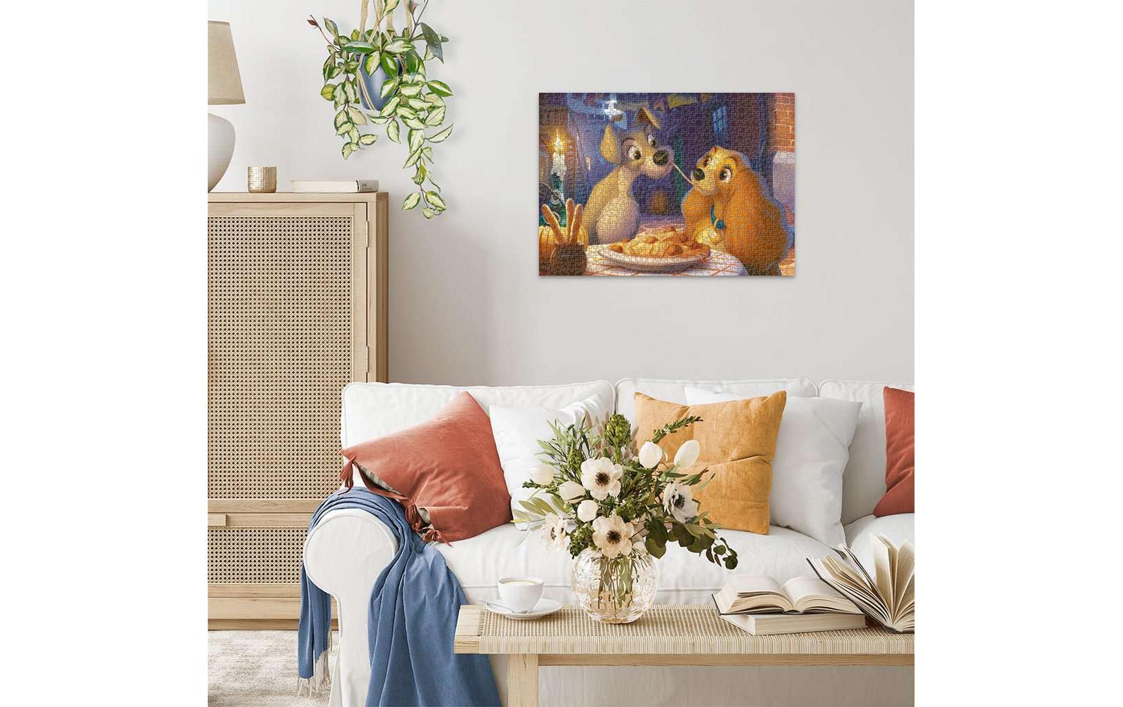 Puzzle Susi und Strolch 1000 TeileDisney Kinderpuzzle mit Premium-Qualität