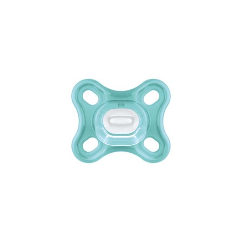 Lot de 2 sucettes Comfort Bleu 0+ mois silicone - MAM