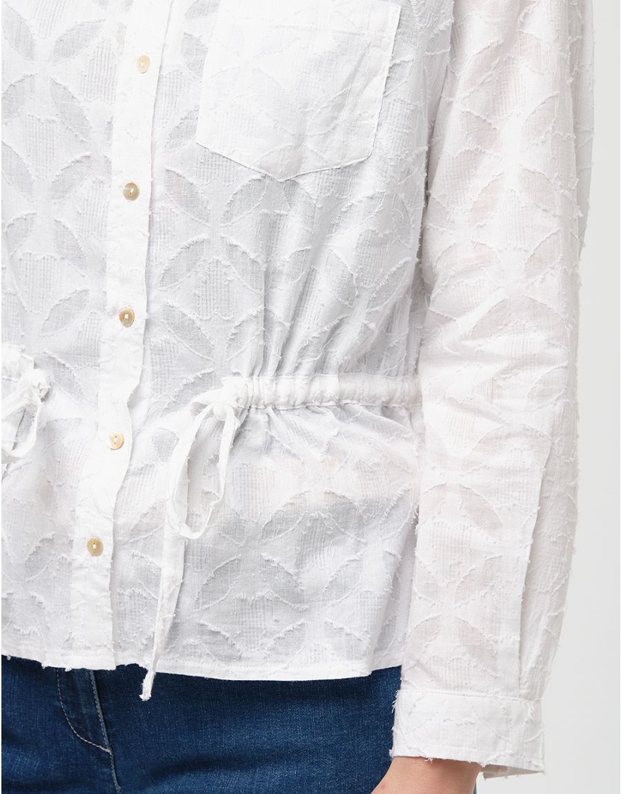 Veste chemise blanche