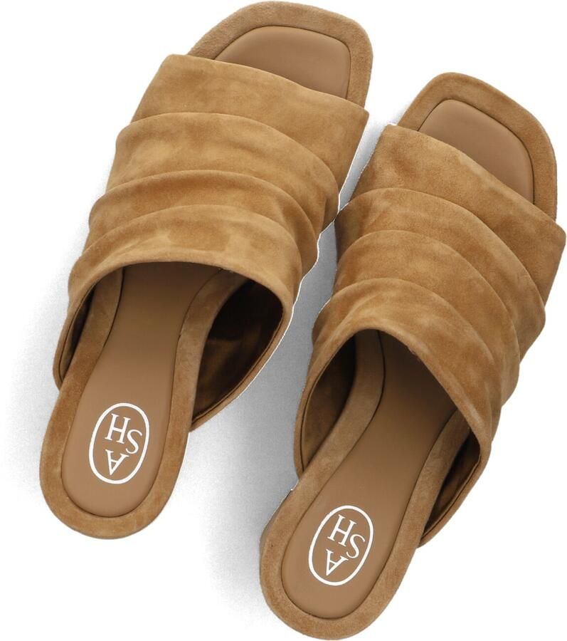 ASH Sandalen met Hak Dames Eva Maat: 36 Materiaal: Suède Kleur: Camel