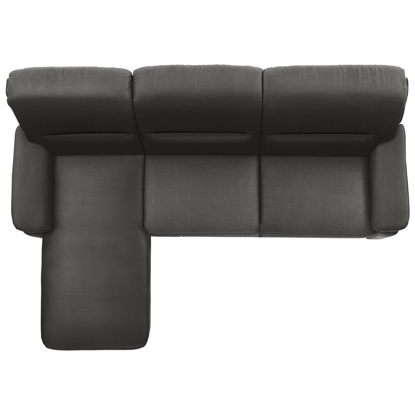 polsterpower Ecksofa - Holiday steel - Basismodell - Recamiere links