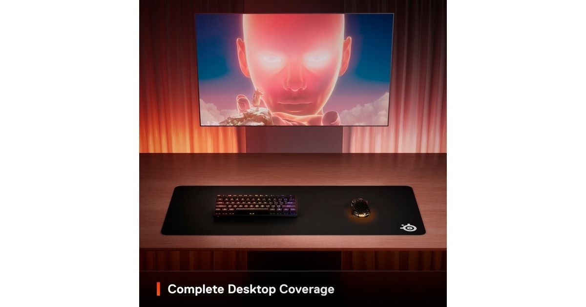 SteelSeriesQcK XXL gaming muismat  (Zwart)