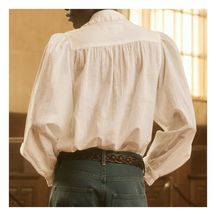 The Great Blouse The Hemmingway | Blanc