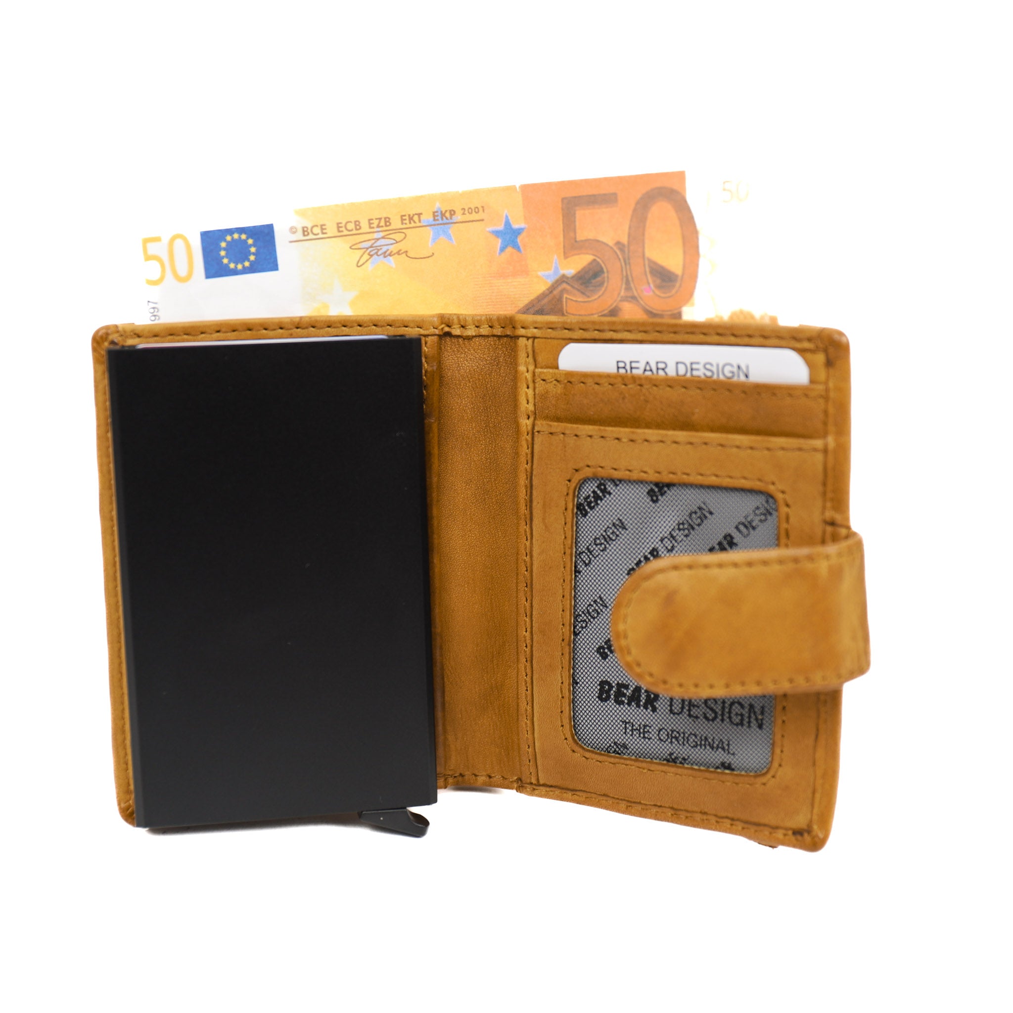 RFID Pasjeshouder 'Bobby' geel Geel