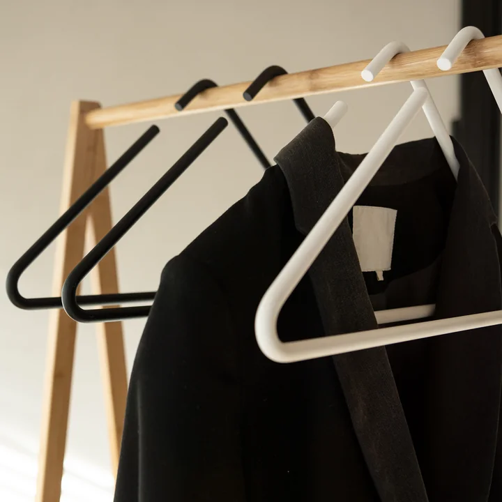 HANA - 3ECKE Kleiderbügel, weiss (2er-Set)