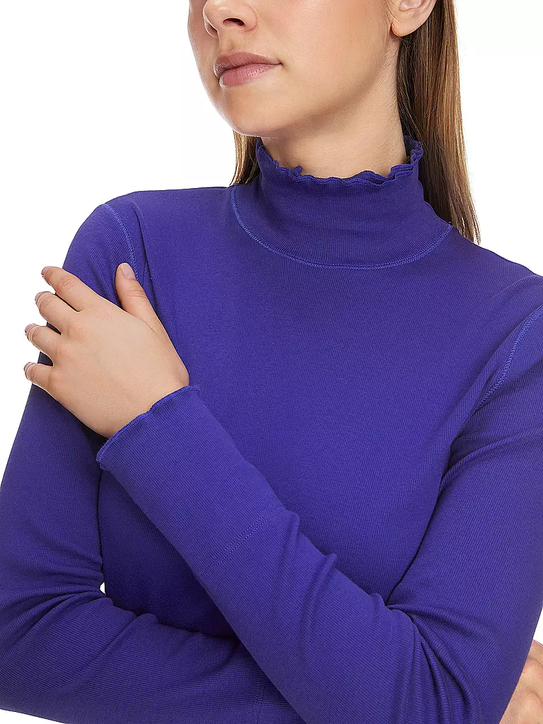 MARC CAIN Rollkragenpullover  lila