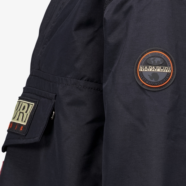 Napapijri Rainforest kinder winter anorak zwart