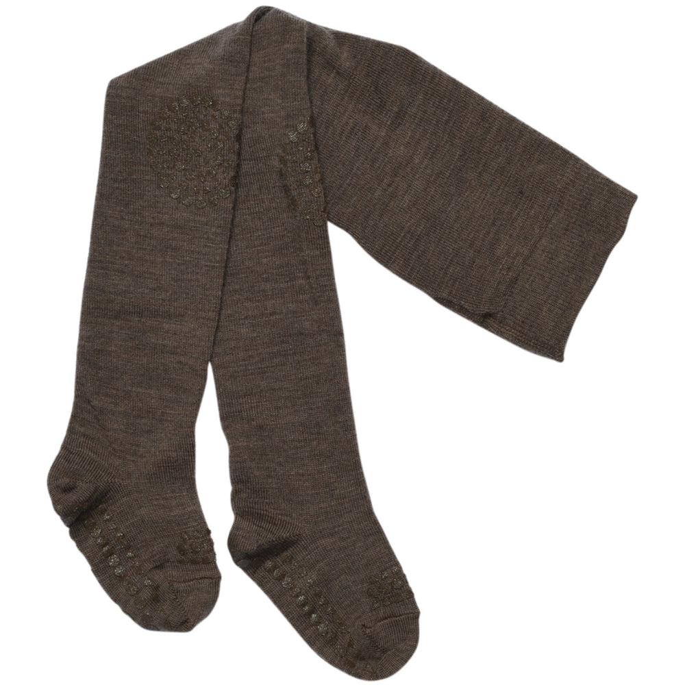 Køb Gobabygo Chestnut Crawling Strømpebukser anti-slip Uld