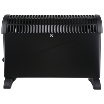 Convectorkachel Turbo 2000W Zwart