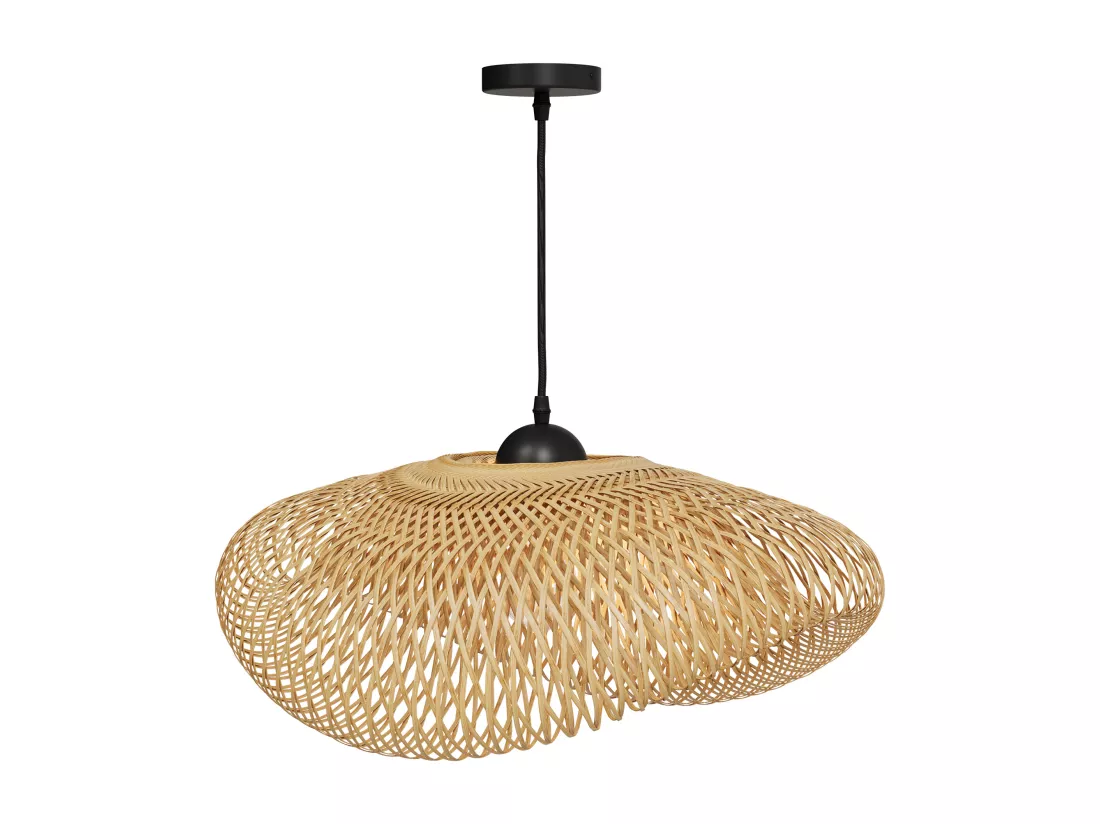 Suspension en bambou naturel D60 cm - Anya