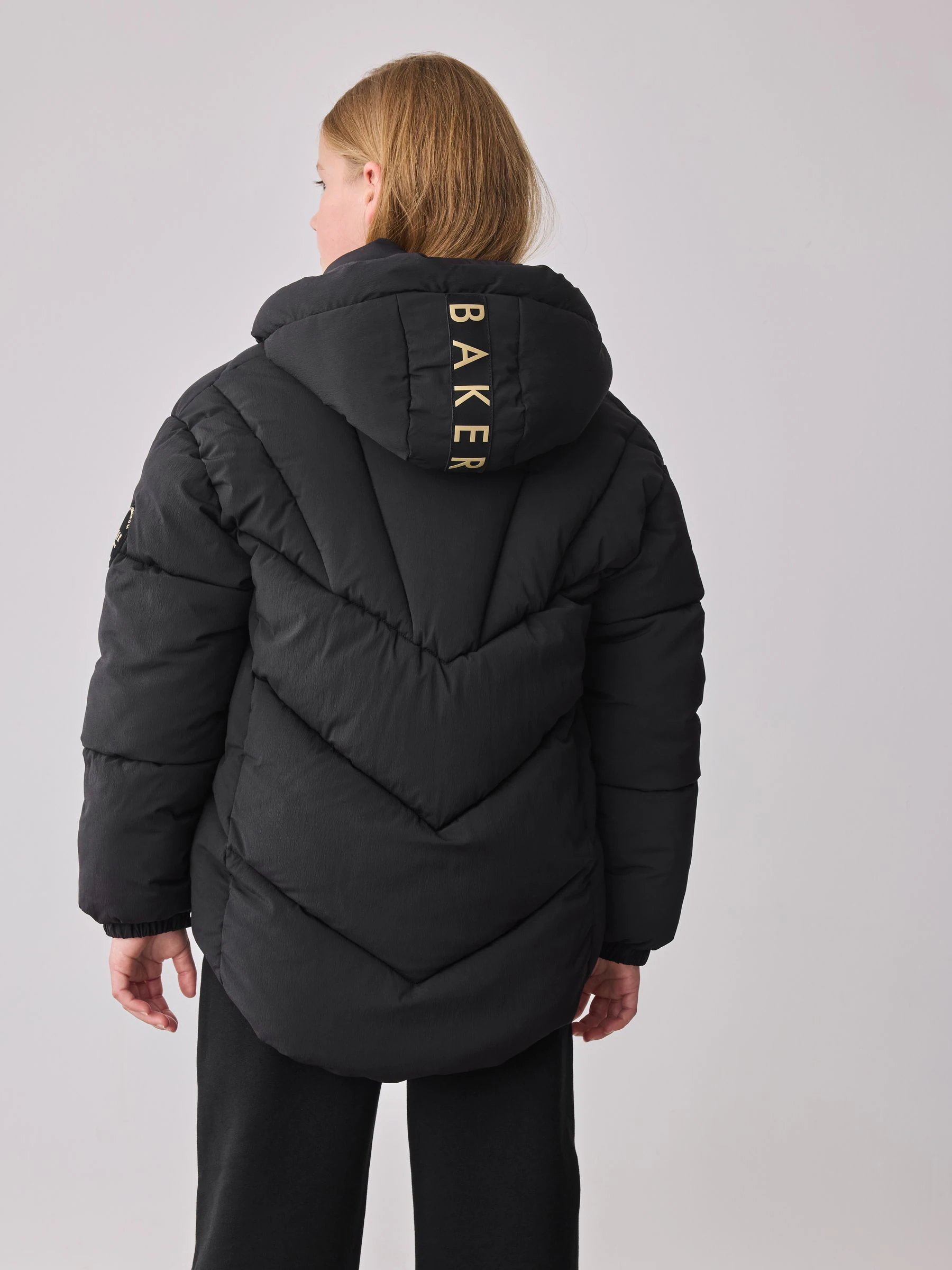 Baker By Ted Baker - Regenbestendige korte gewatteerde jas