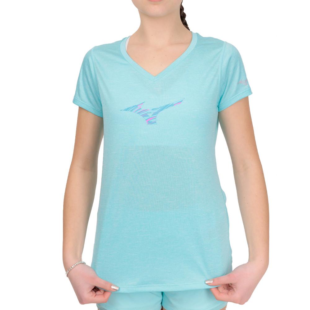 Mizuno T-shirt Bleu Clair Femme Mizuno Impulse