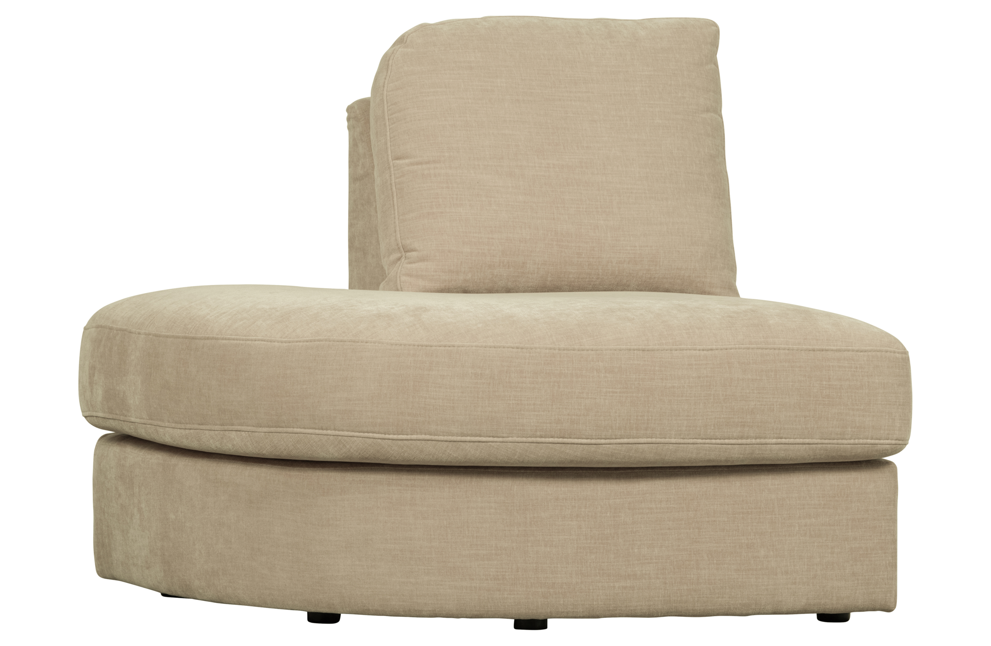 vtwonen 1-zits element Family ronde hoek links Family 1-zits Element Ronde Hoek Links - Zand