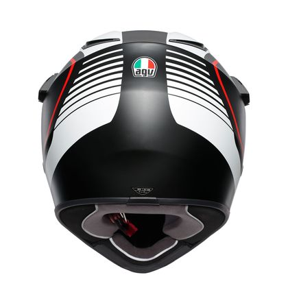 Casque AGV AX9 - PACIFIC ROAD - Noir / Blanc