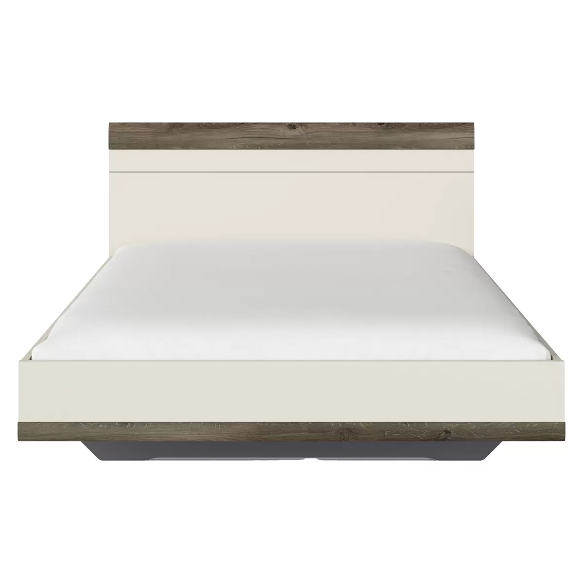 Bett Sajo-Extra 160x200 champagner,dunkelbraun