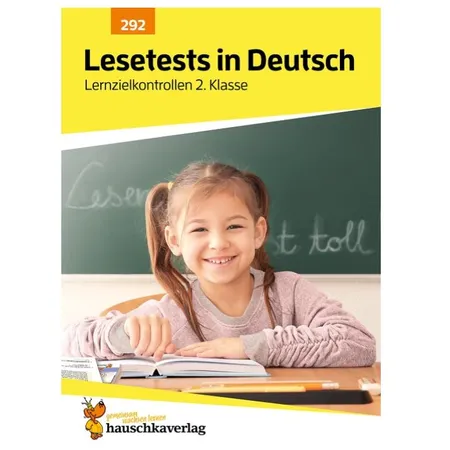 Hauschka Verlag Lesetests in Deutsch - Lernzielkontrollen 2. Klasse