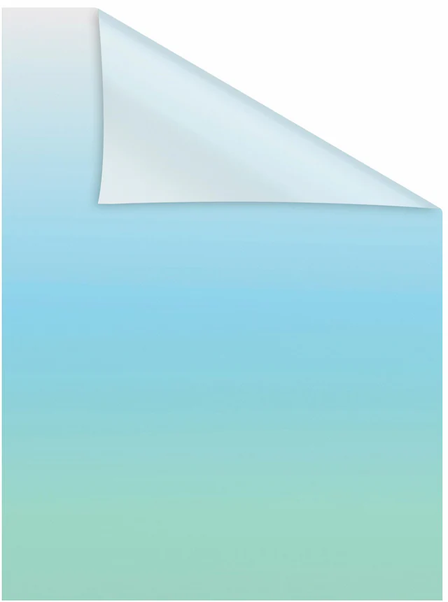 LICHTBLICK ORIGINAL Fensterfolie »Ombre Petrol« 1 Stk. blickdicht strukturiert Klebepunkte selbstklebend, Sichtschutz