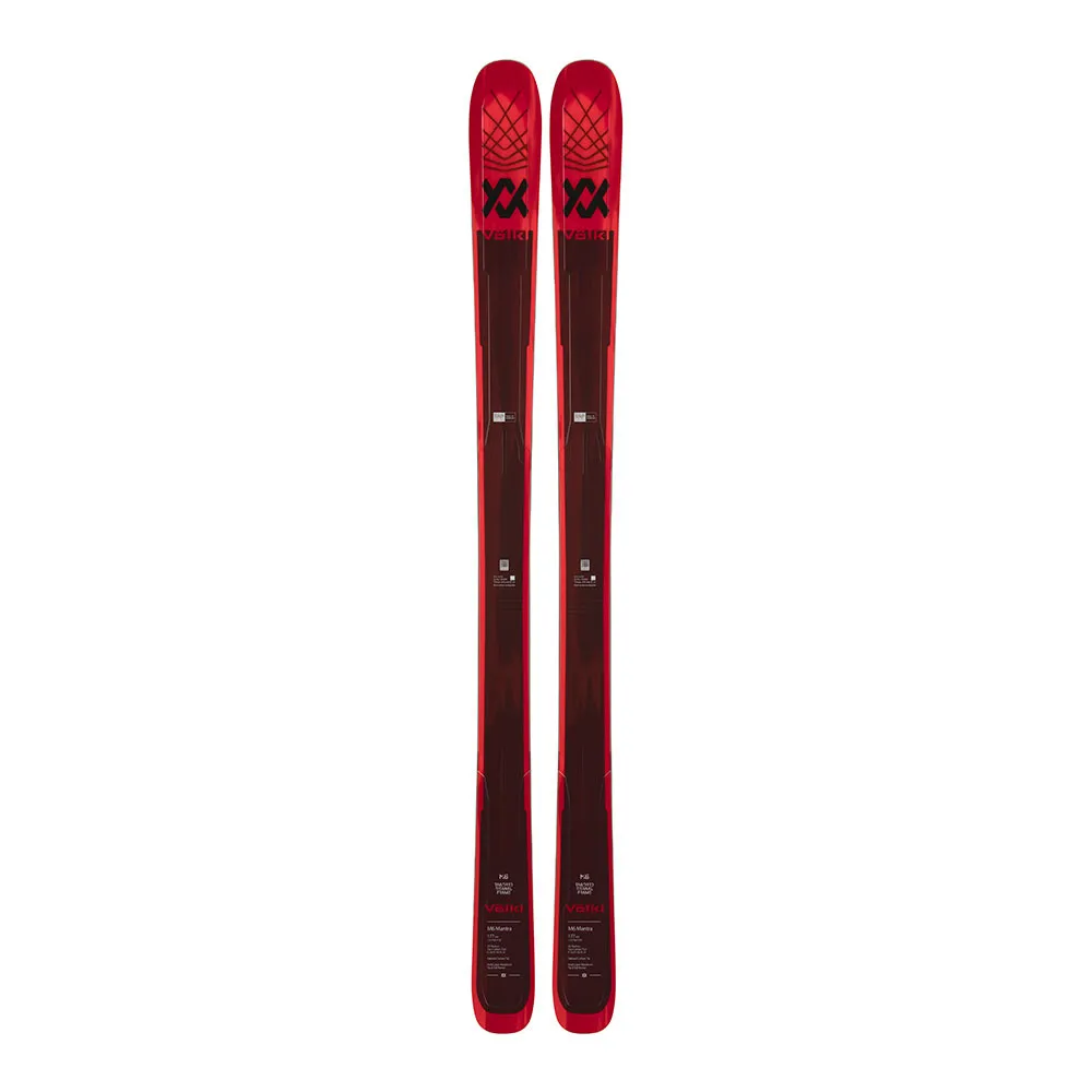 Volkl M6 MANTRA - Skis freeride Homme black/red