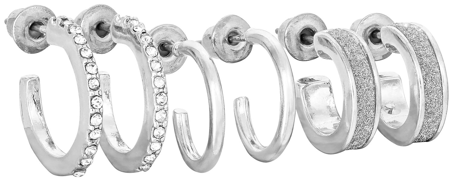 Ohr-Set - Silver Glimmer