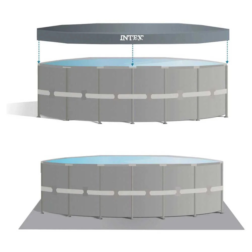 Intex Ultra XTR 488x122 cm Stahl Runder Aufstellpool