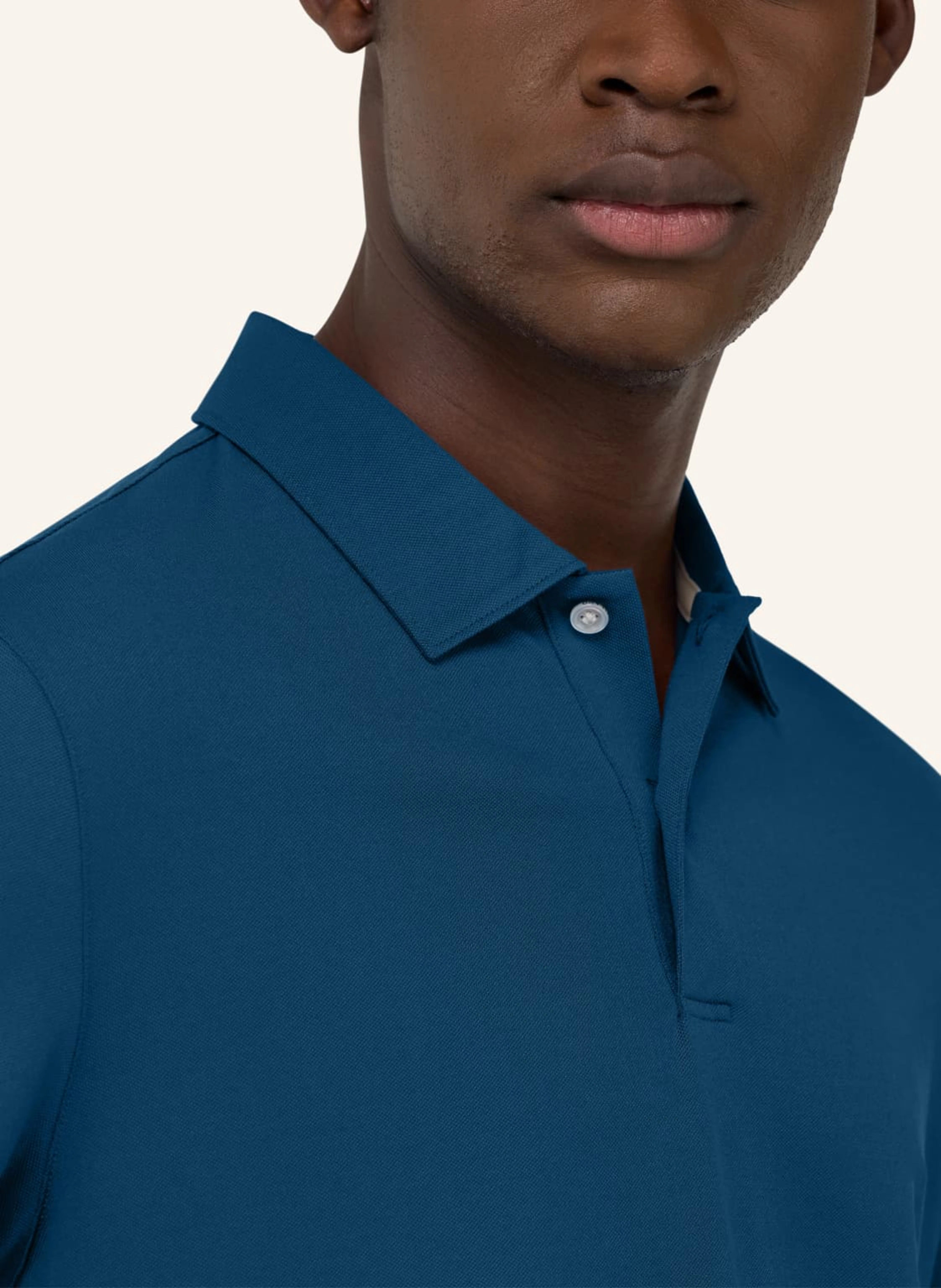BOGGI MILANO Piqué-Poloshirt