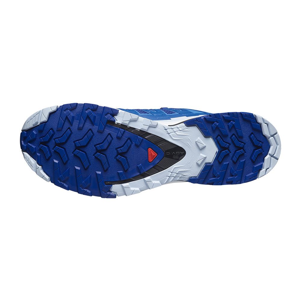 Salomon XA PRO 3D V9 - Chaussures trail Homme surf the web/ibiza blue/white