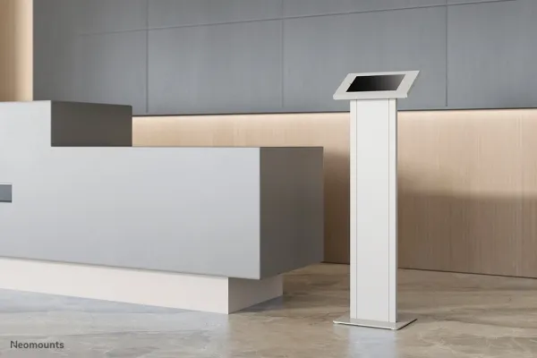 Neomounts FL15-750WH1 - Stativ - for tablet - låsbar - hvid - skærmstørrelse: 9.7