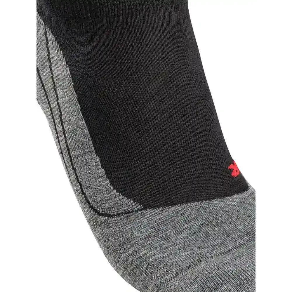 Falke RU4 Endurance Invisible Hardloopsokken Zwart/Grijs Dames
