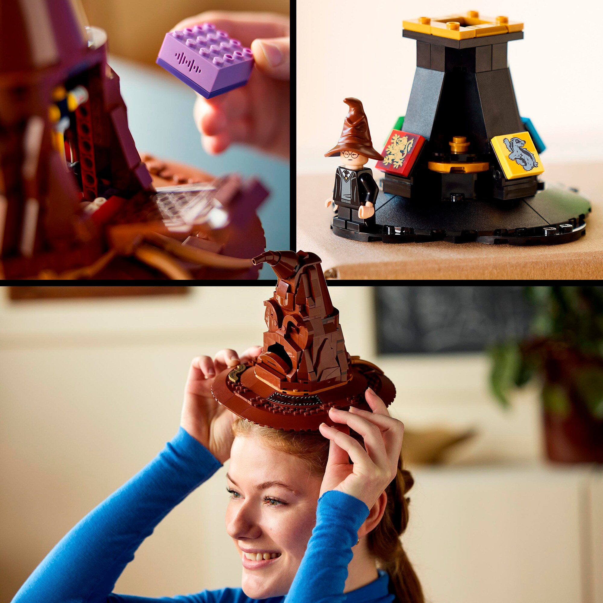 LEGO Konstruktionsspielzeug Harry Potter Der Sprechende Hut
