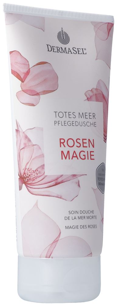 Dermasel Pflegedusche<br>200 ml, Tube, Rosen Magie deutsch französisch