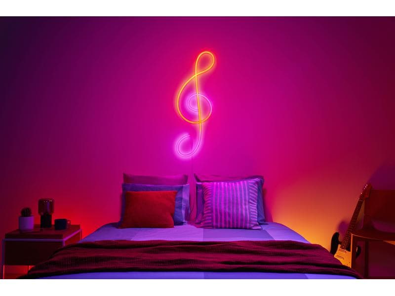 WiZ Flex Strip Tunable White & Color 3m, 400 lm, Einzelpack Smartes LED-Stripe, verbindbar über Matter, WLAN