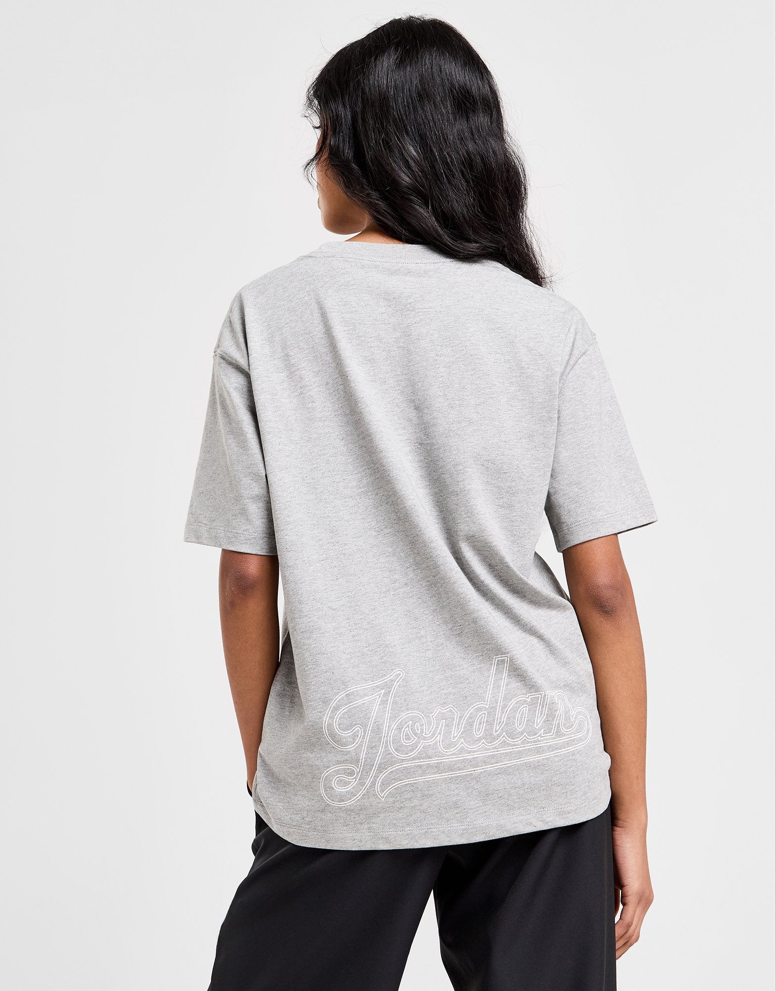 Jordan T-shirt Back Logo Femme