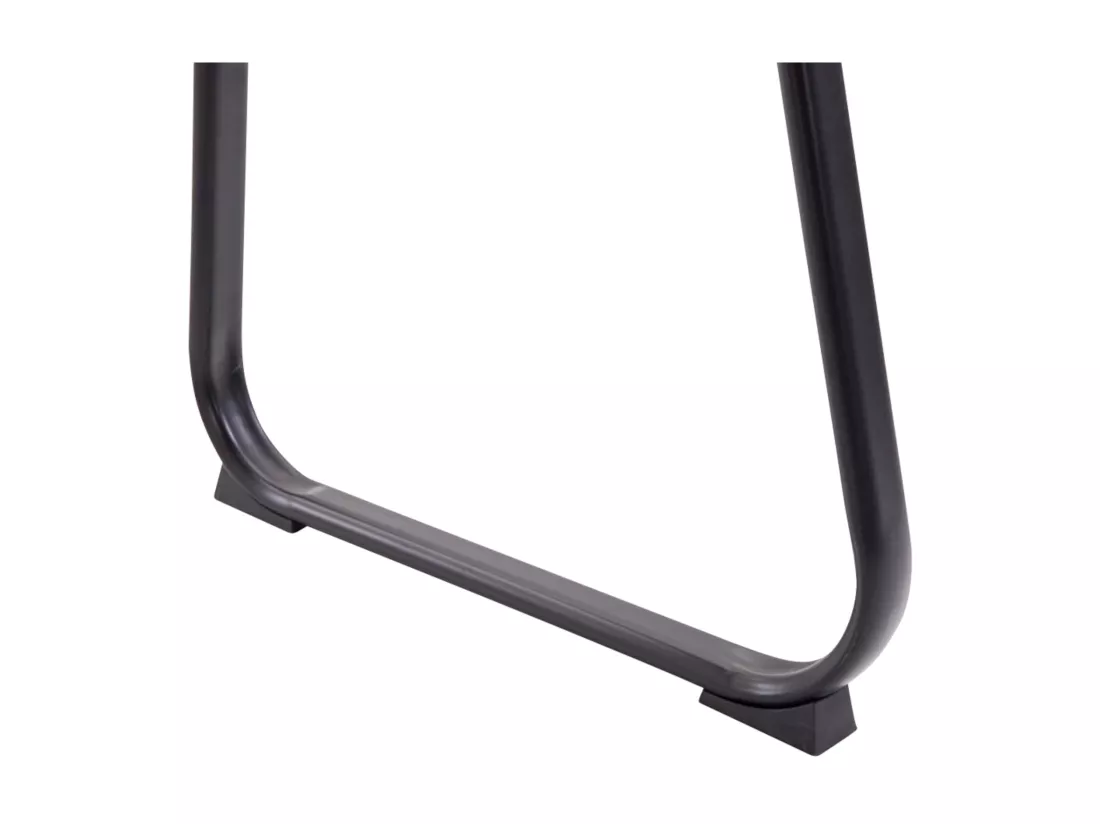 Lot de 2 chaises avec accoudoirs - Similicuir - Noir - Canada B