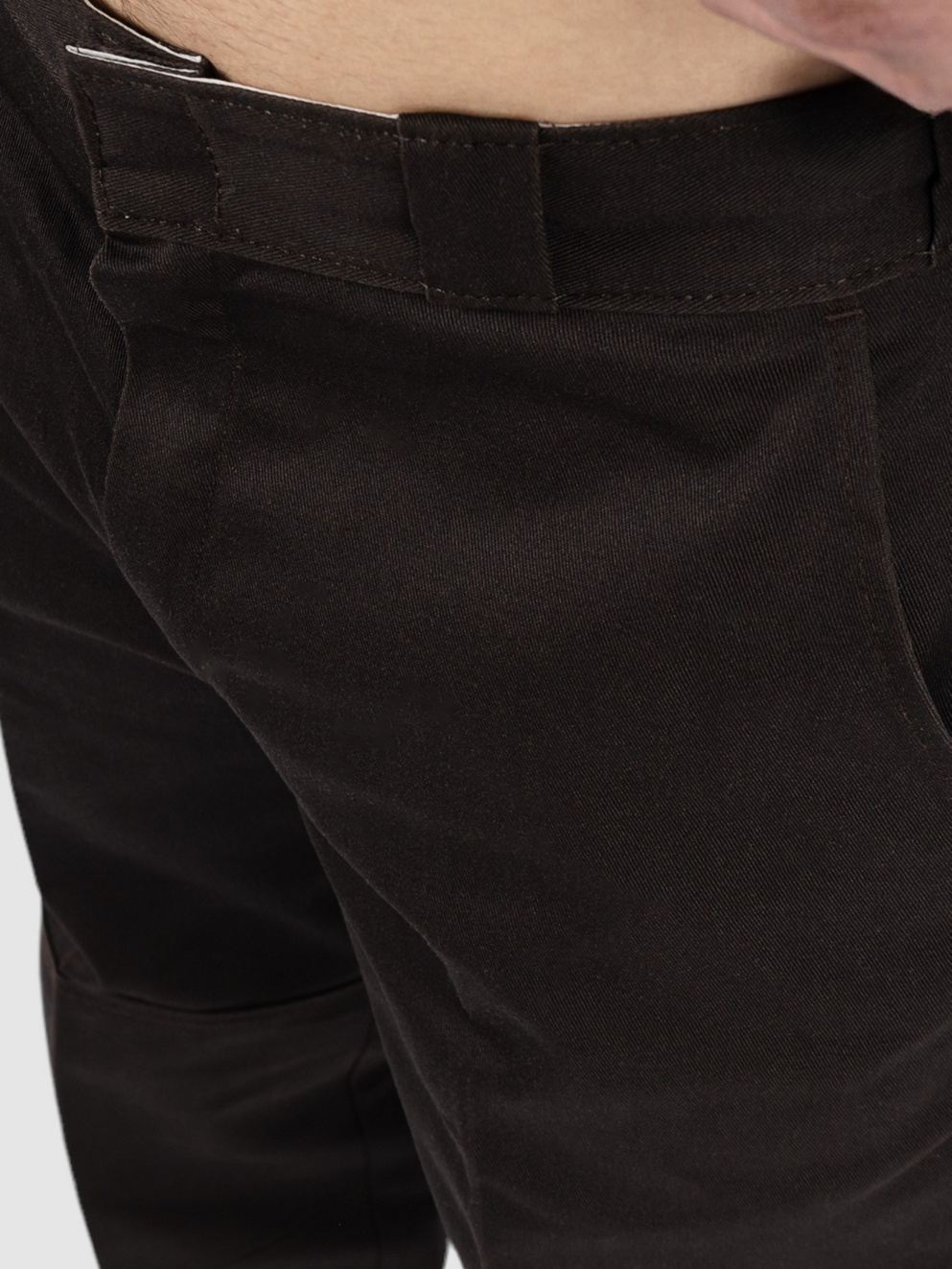Dickies Double Knee Pants dark brown