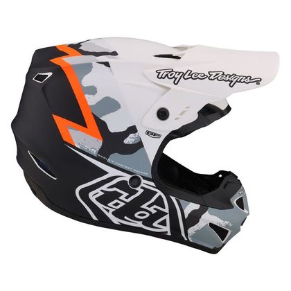 Casque cross TroyLee design GP VOLT YOUTH - Blanc / Noir