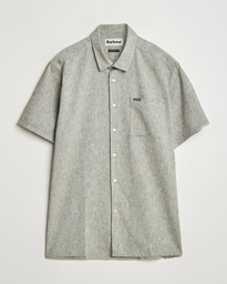 Barbour Lifestyle Nelson Short Sleeve Linen/Cotton Shirt White