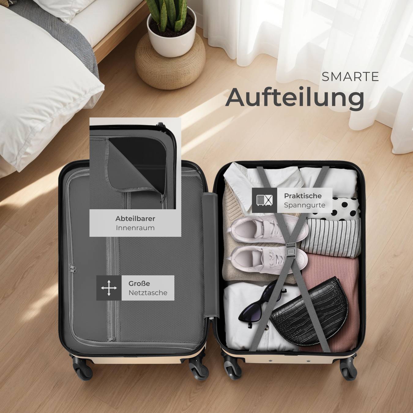 Hartschalenkoffer-Set