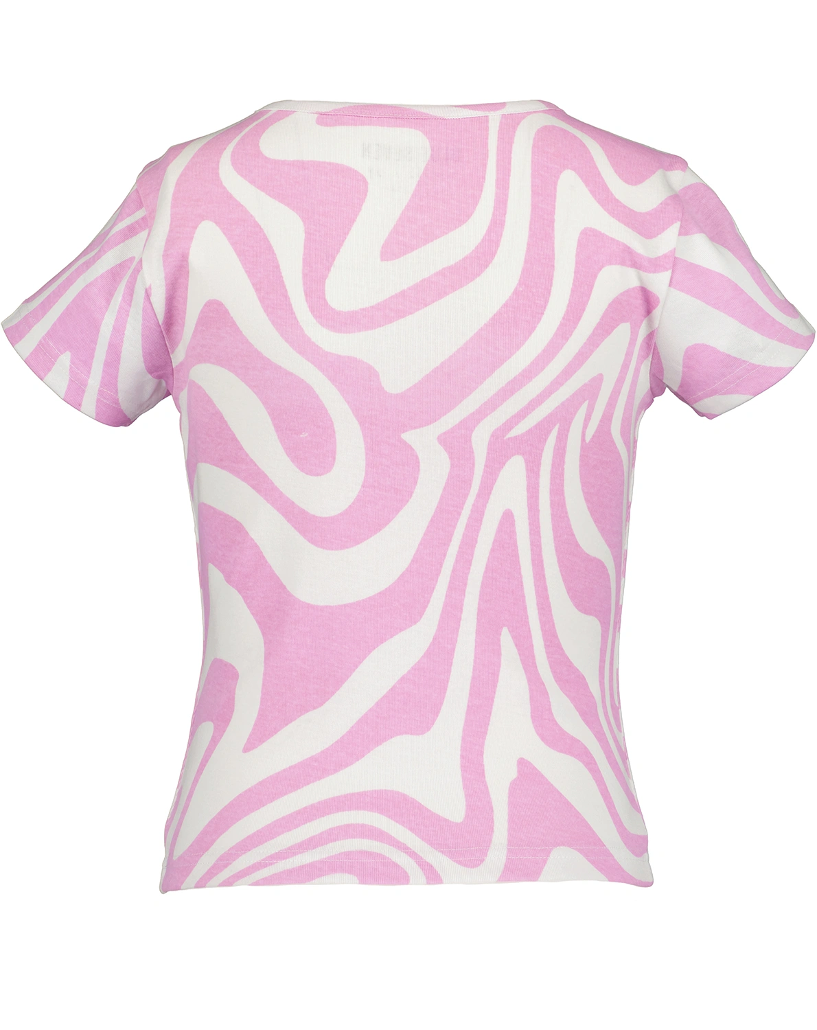 T-Shirt MARBLED in flieder