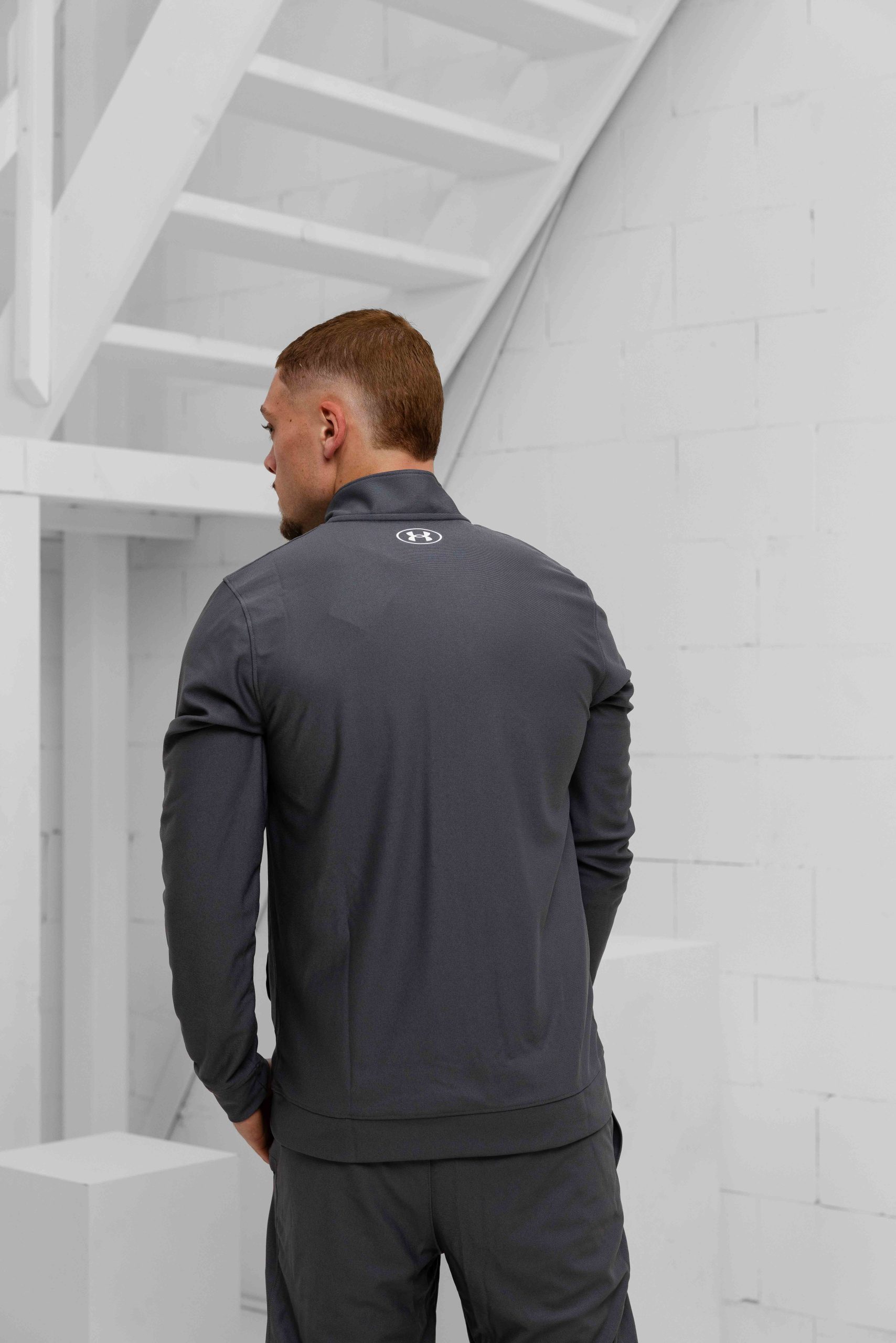 Under Armour Challenger Trainingspak Heren Grijs/Wit