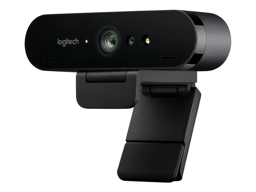 Logitech® | BRIO 4K Ultra HD webcam - Webcam - farve - 4096 x 2160 - audio - USB