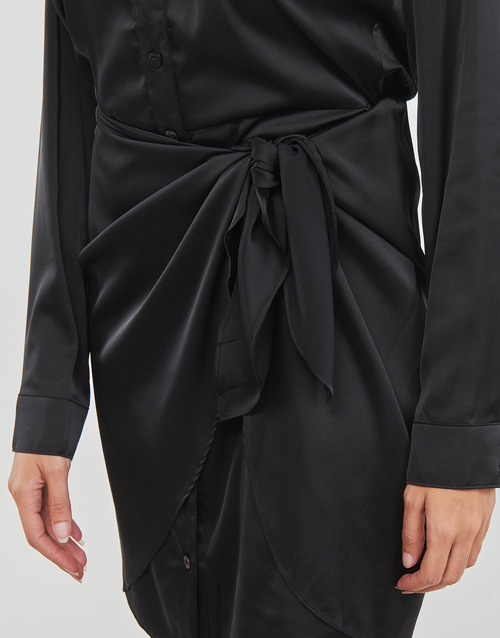 Guess - ES LS ALYA DRESS - Noir