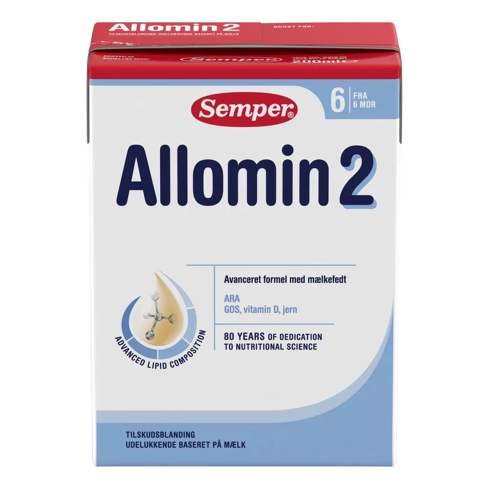 Semper BabySemp 2 tilskudsblanding fra 6 mdr - 800 gr