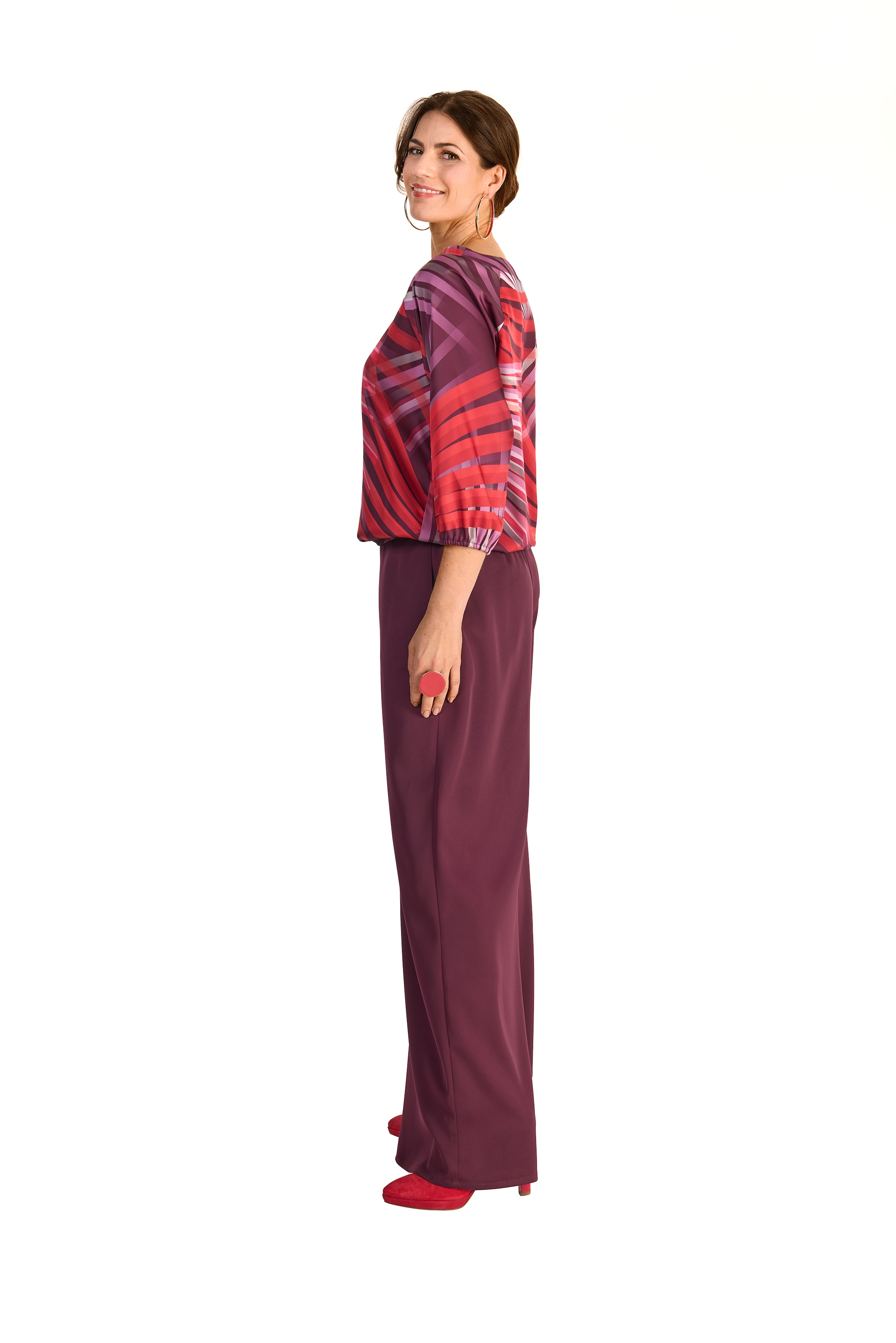 HERMANN LANGE Collection Shirtbluse mit floralem Print